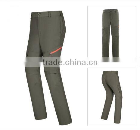 Custom Summer Removable Camping Quick Dry Pants