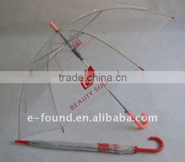 Promotional Transparent Umbrella Outdoor