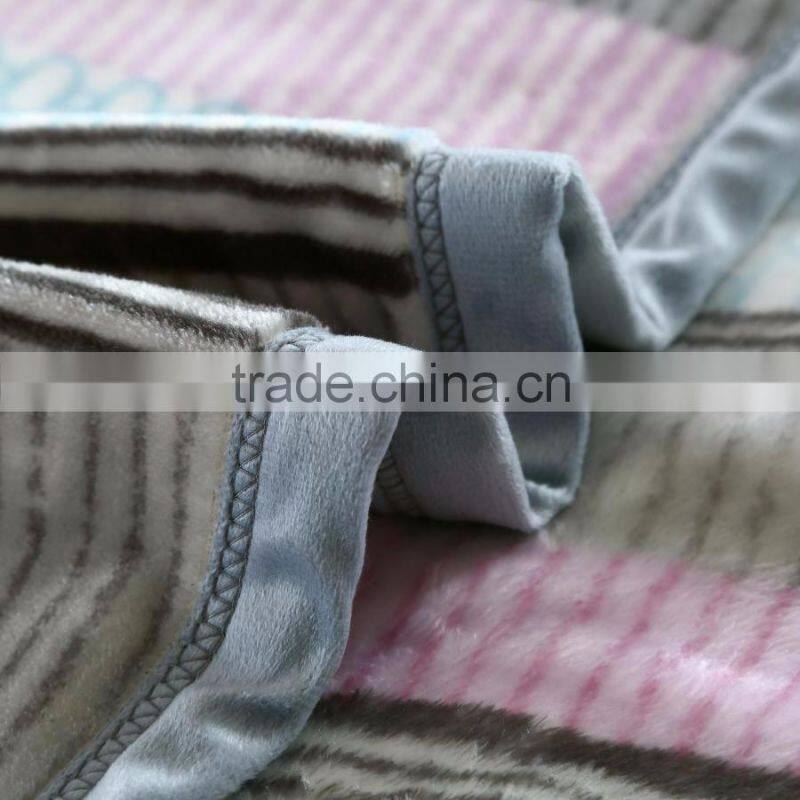 wholesale super soft plush animal raschel blanket
