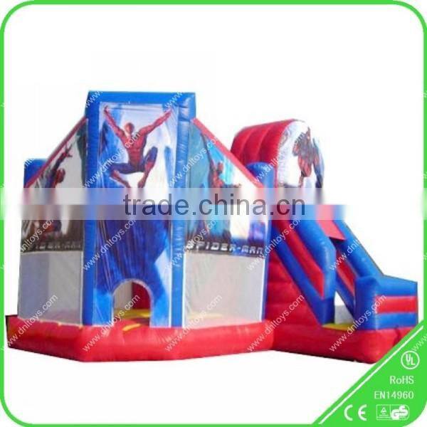 Water slide for family swimming pool