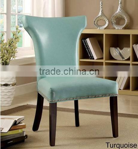 Leather dining chairs HS-DC334