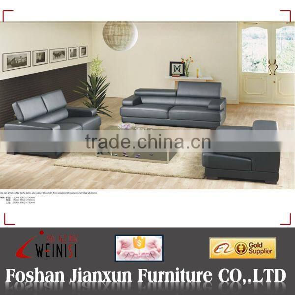 F006 4seater leather sofa
