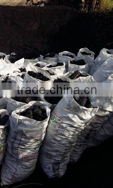 Good quality cheap white printed pp bags for packing charcoal exported to Indonesia