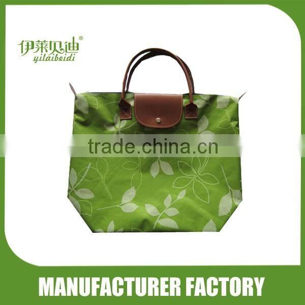 Folding shopping bags / nylon foldable shopping bags