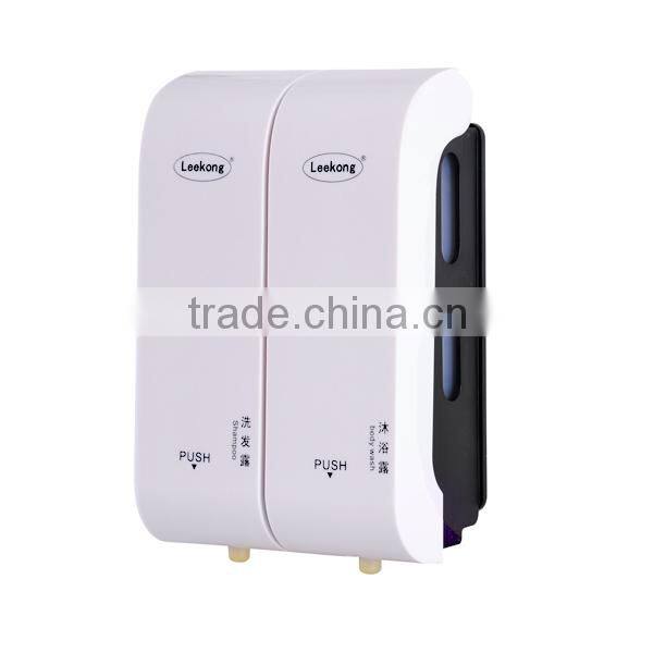 350ml*2 useful home Plastic shower head soap dispenser