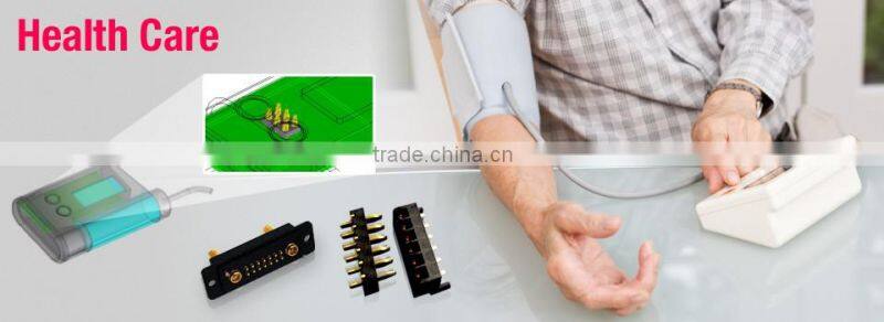 15.0mm male smt pogo pin pogo pin connector for PCB