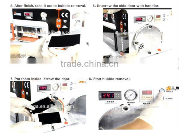 Dinghua oca air bubble removing machine vacuum lamination machine