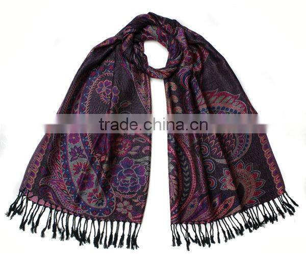 lady tassel pashmina shawls of pakistan