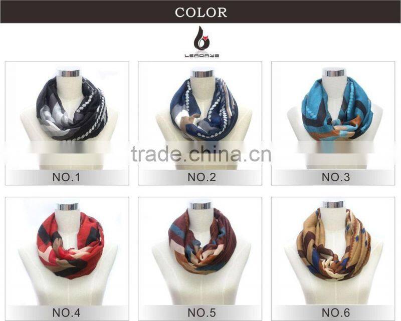 eco-friendly on sale chevron infinity scarf wholesale