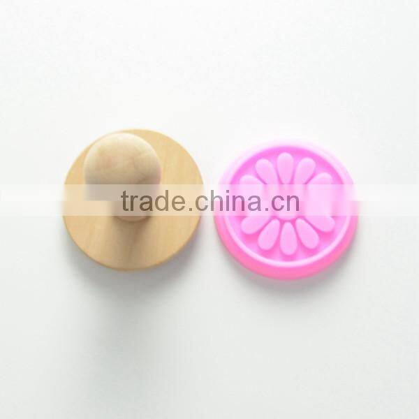 FDA Popular silicone decorative rubber stamp