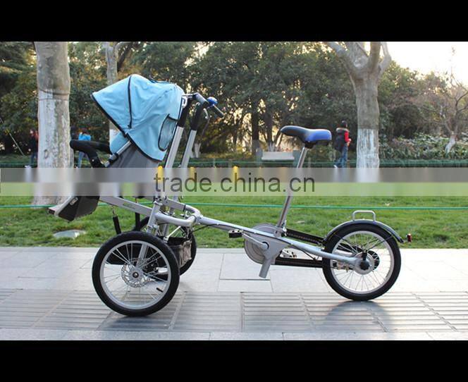 baby products 2015 new products kids trailer mother and baby bike stroller baby pram 3 wheel Baby stroller