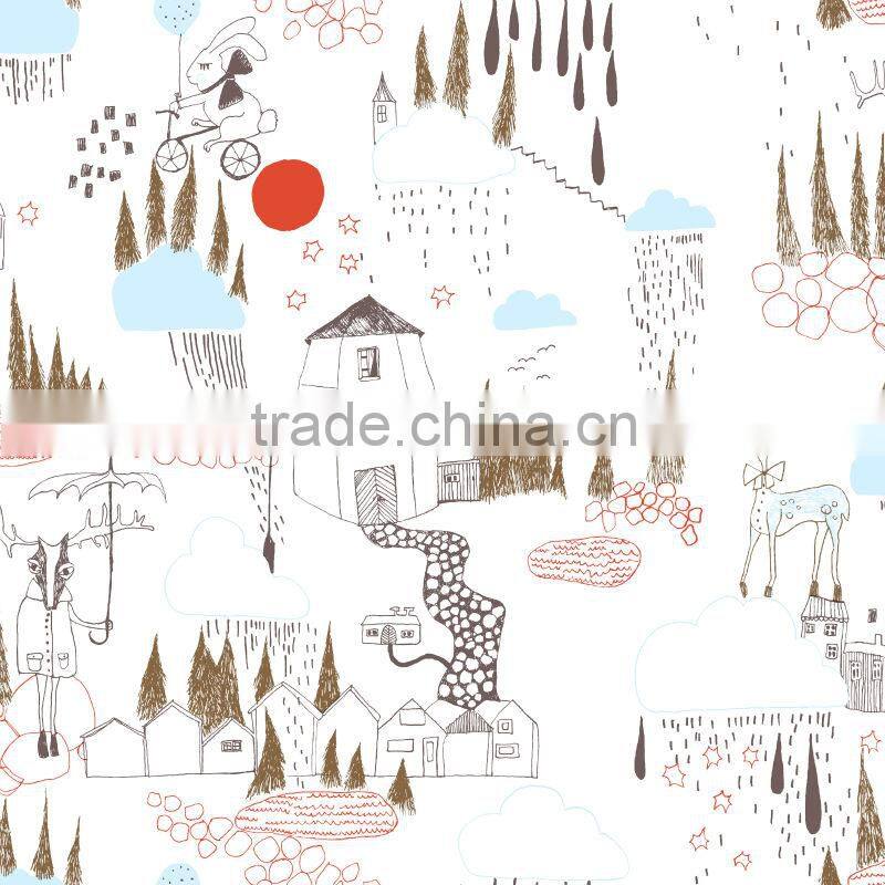 C11303 telephone cable wallpaper world map
