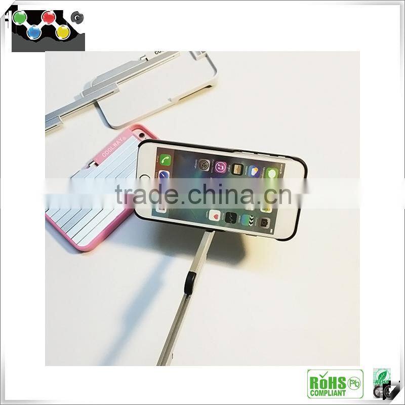 selfie stick phone case aluminium stick ,monopod phone holder Phone Case for iPhone( 6/6s) / plus