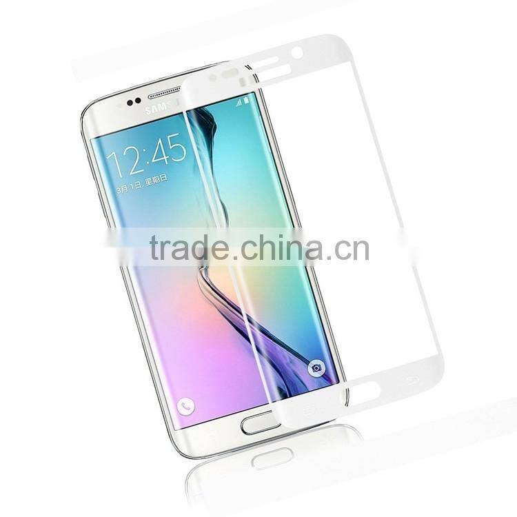 New arrival !! Samsung s6 edge plus use 3D Full Cover membrane tempered glass screen protector