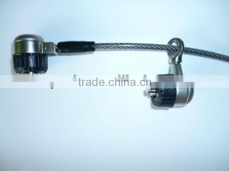Key Type dual head desktop pc lock laptop lock securitycable computer lock