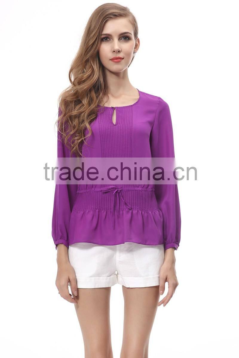 2016 models loose blouses for women wear elegant fashion blouse design korean fashion apparel