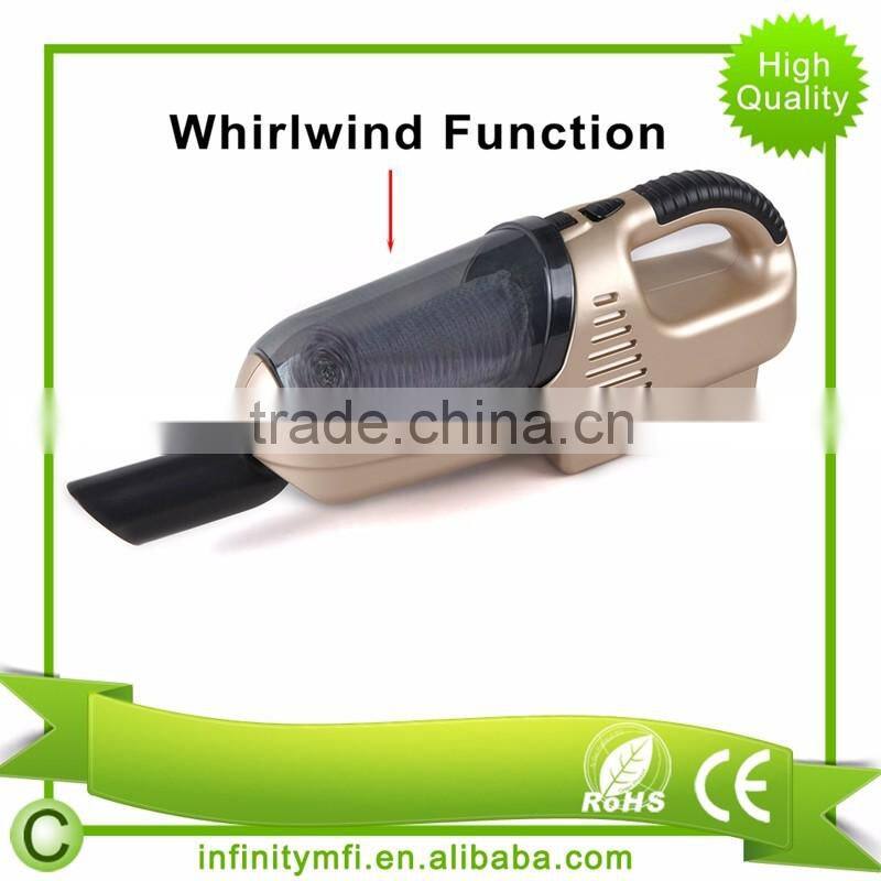 Amazon New Product Dry Whirlwind Function Rechargeable Cordless Hand Hold and Household/Car Vacuum Cleaner Online Shopping