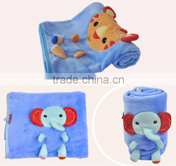 Manufactory Customized Animal Fleece Blanket