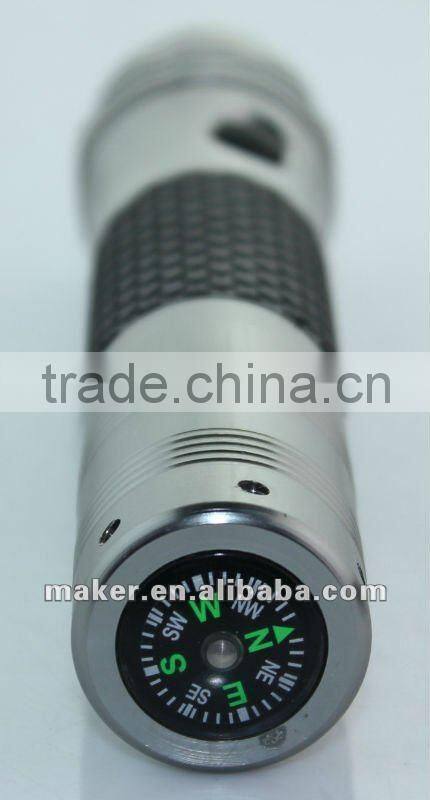 1W Auto Charge Rechargeable LED Flashlight