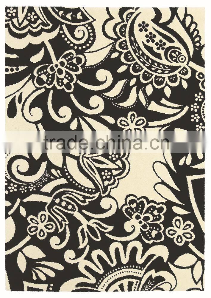 Artistical design hand tufted rug for decoration, apartment, balcony