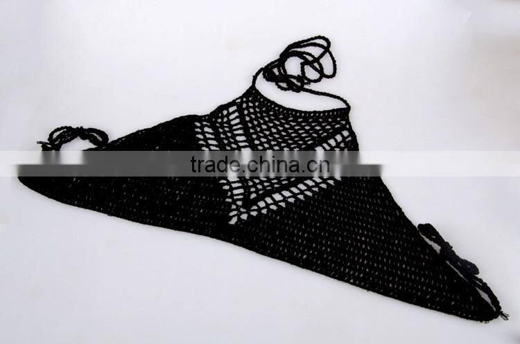 swimwear swimsuit , crochet cotton bikini bra