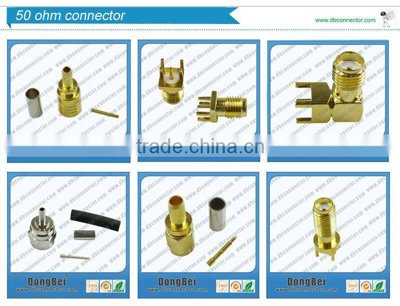straight type compression rg59 rg6 plug conector rca
