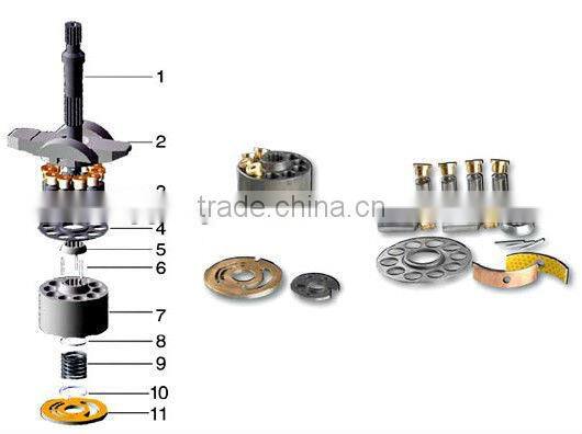 NACHI PVD2B HYDRAULIC PUMP PARTS