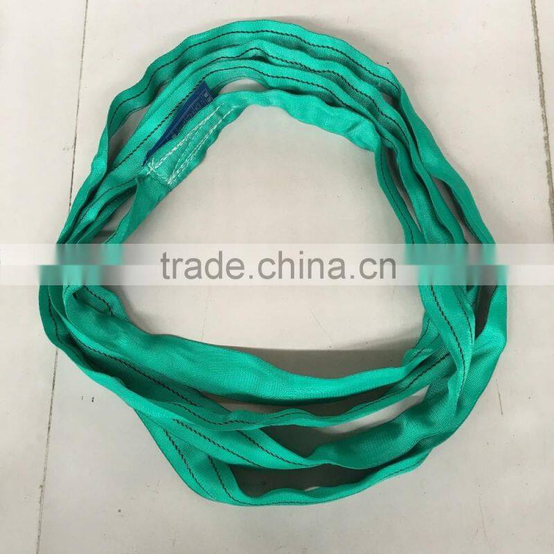 EN1492 EA type polyester material round soft lifting sling