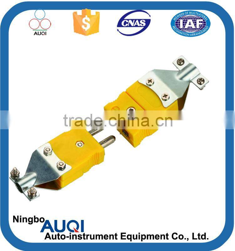 Thermocouple accessory cable connector, waterproof electrical connector, female k type thermocouple connector