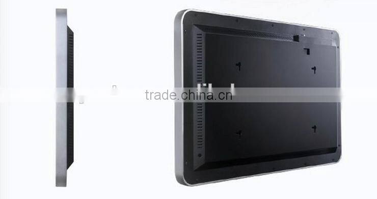 Aluminum bezel 46inch IR Touchscreen interactive digital signage for the airports