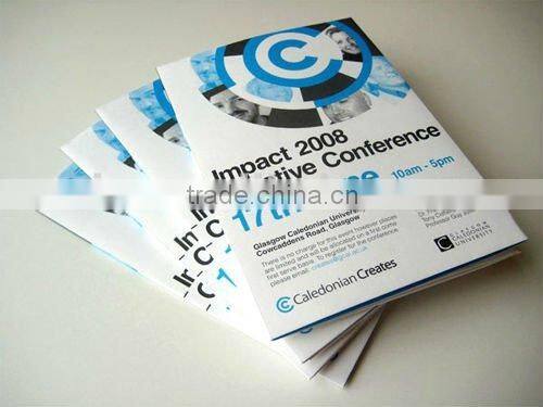 Nice colorful printed brochure