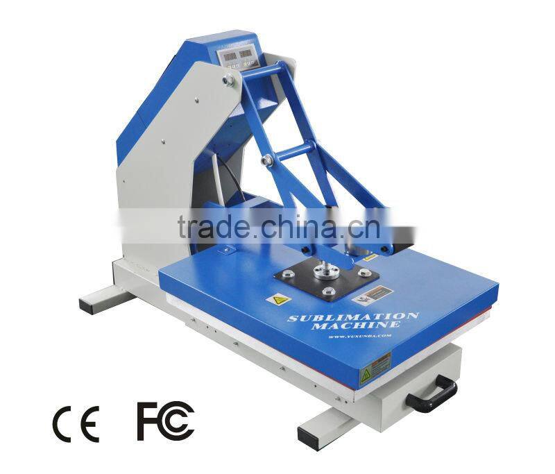 YXD-G7AS Auto open high pressure t shirt heat press machine , auto open t shirt heat transfer machine