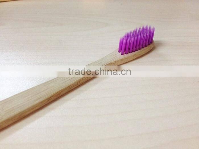 Soft Bristle Head Bamboo Handle Cheap Toothbrush China