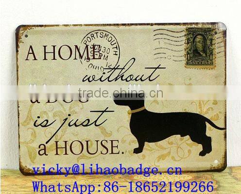 wholesale tin sign,european vintage tin sign,home decorative tin sign,beer bar/pub/coffee tin sign,dog cat tin sign