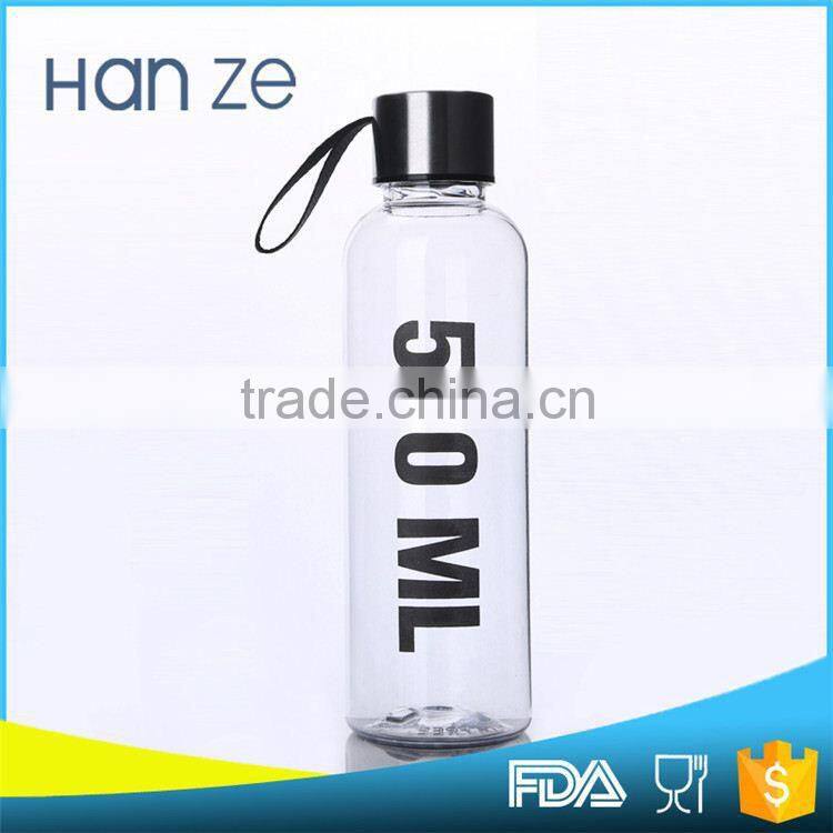Creative portable leak-proof couple cups plastic cups readily sports soda bottles