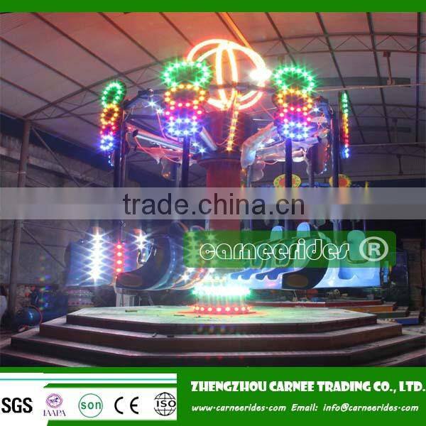 playground outdoor air shot spiral jet rides for kids.