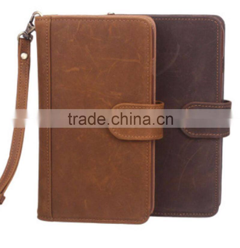 Manufactur Pu Leather Wallet Cover Case For iPhone 6s/6s plus