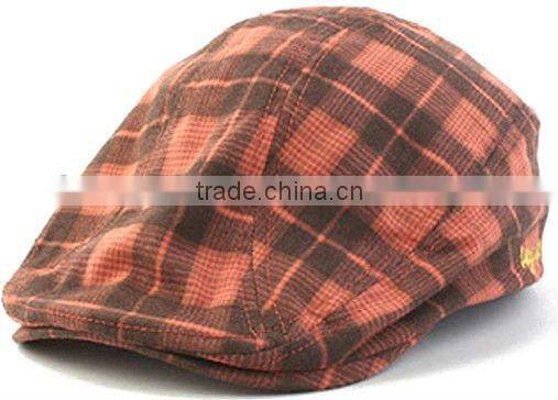 Hot Sell Checked berets Cap