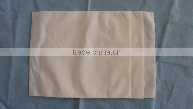 2016Airline Travel white 100% polypropylene pillowcase