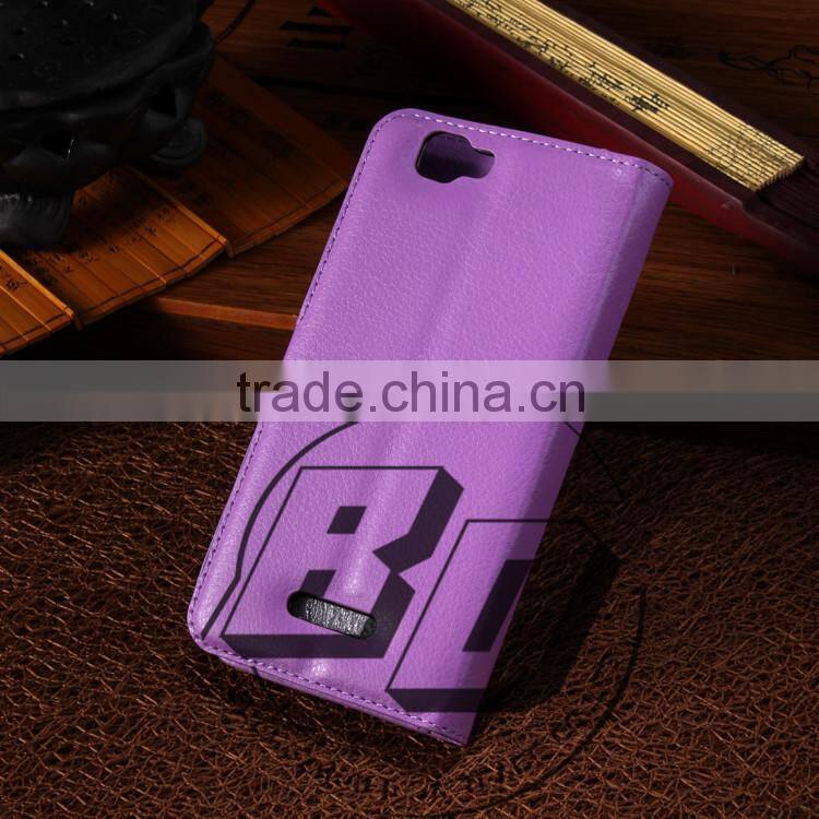 New Arrival Popular PU Leather Wallet Design case Folio Business Style For Wiko Rainbow leather case lowest price