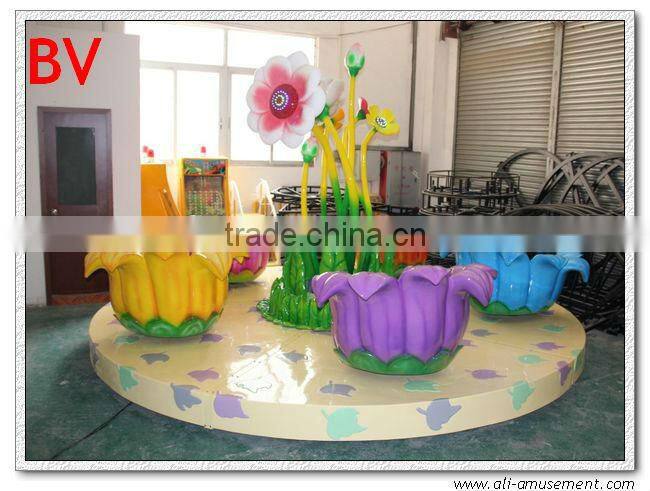 Professional indoor amusement coffee cup rides for sale