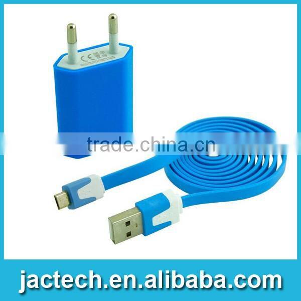 2 in 1 set travel usb charger for samsung s2/s3/s4