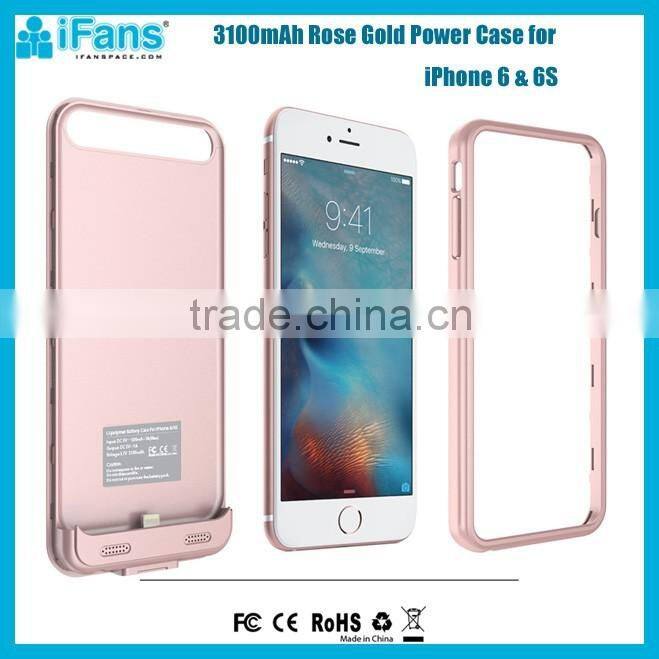3100mAh Power Bank Portable Powerbank Mobile Phone Charger External Battery For Mobile Phone Battery Charger Case for iPhone 6