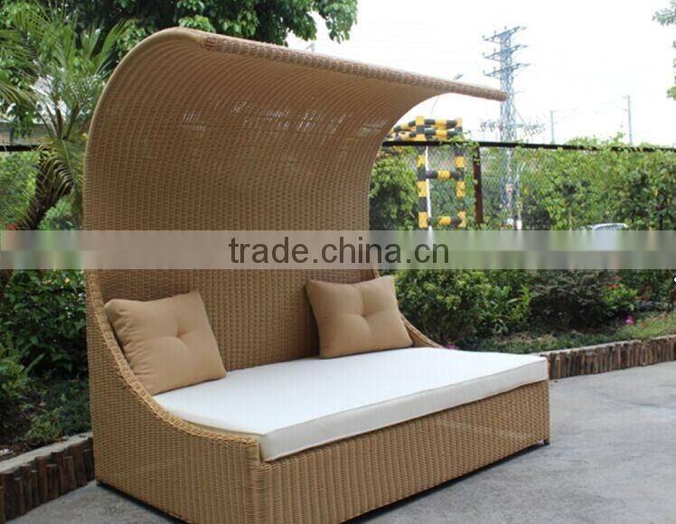 Rattan Swimming Pool Sun Lounge Chairs Chaise Louge Chair With Cushions