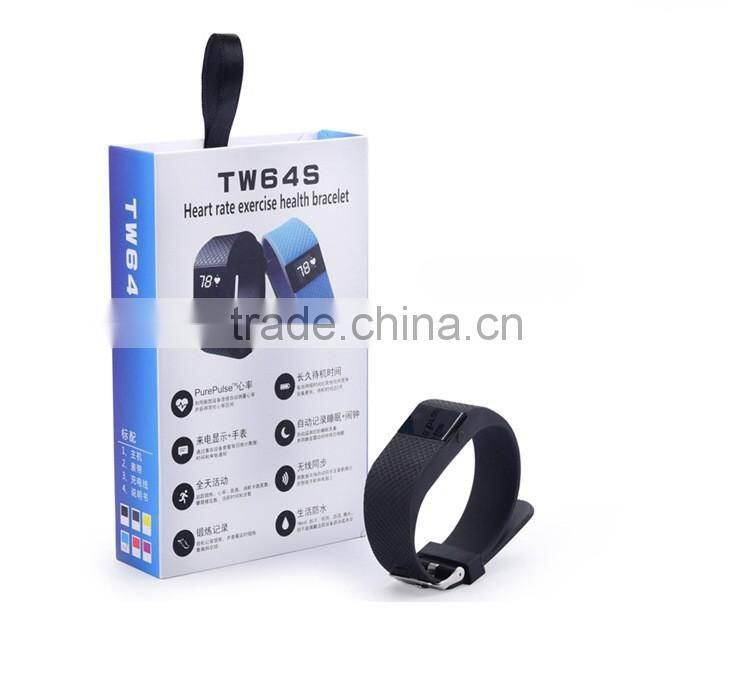 Sports wristband with Acceleration sensor heart rate+sleep monitoring bluetooth 4.0 watch