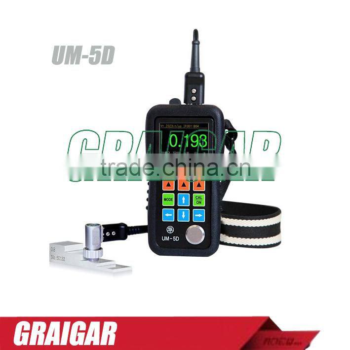 UM-5D A&B Scan Through Coating Ultrasonic Thickness Gauge