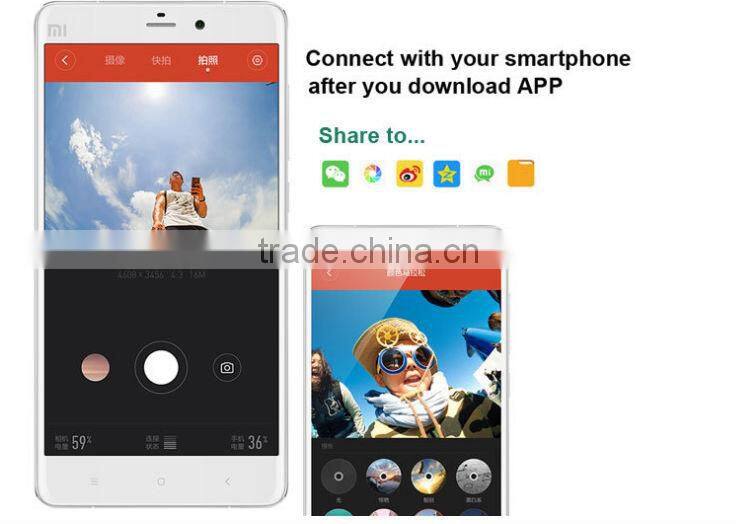 2015 Original Xiaomi Yi Action Sport Camera Xiaom yi Smart Camera 16MP 1920x1080p 1010mAh WIFI Bluetooth 4.0