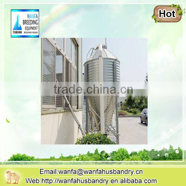 Salable auto broiler feeding system for poultry fariming