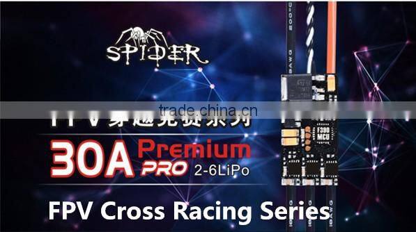 New Arrival ZTW Spider PRO Premium 30A HV OPTO 2-6S ESC Electronic Speed Control 16.8x30.8x4.7mm For RC Multirotor