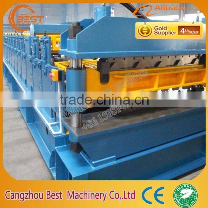 Standing Seam Roof Panel Roll Forming Double Glazing Machine